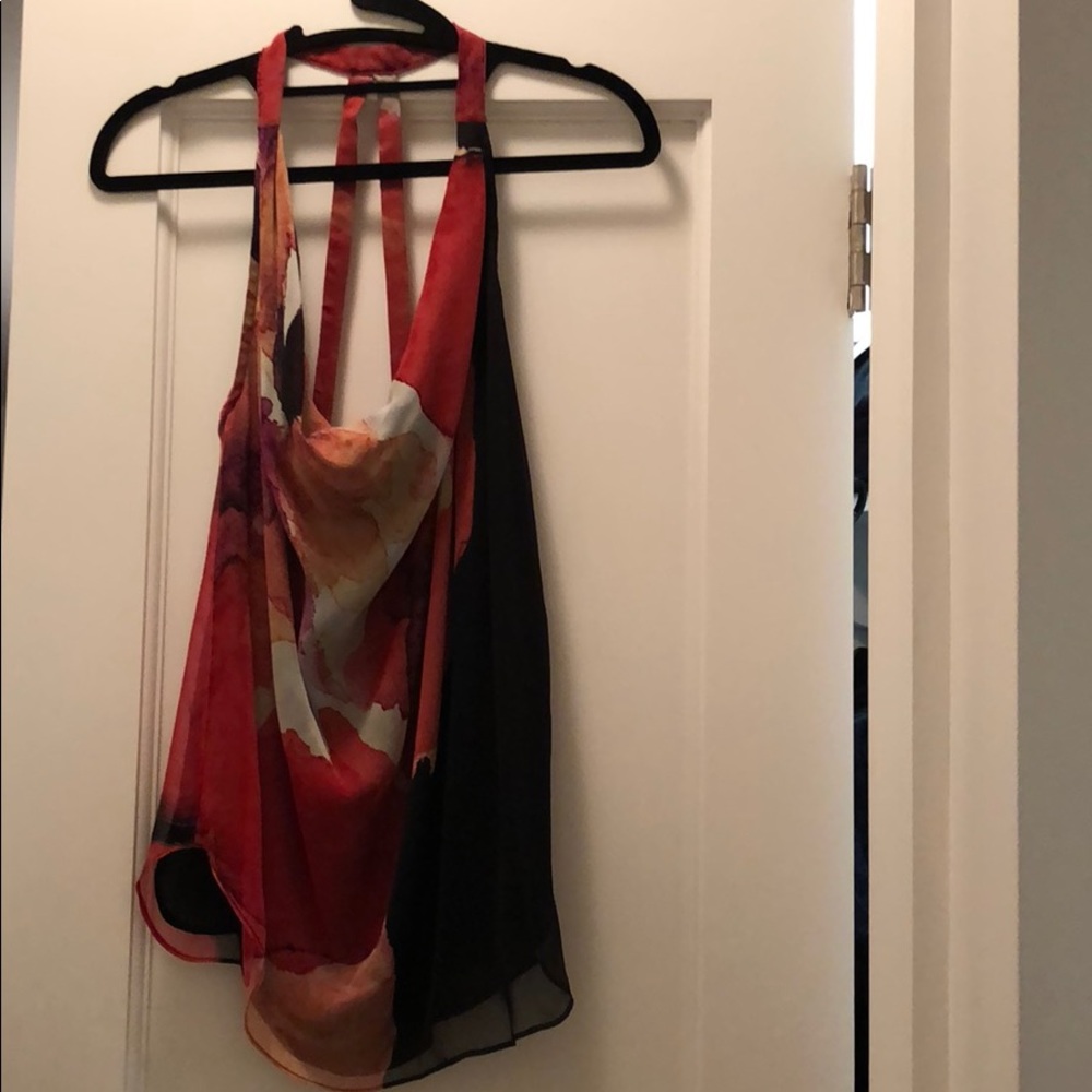 Haute Hippie sleeveless halter style top size XS
